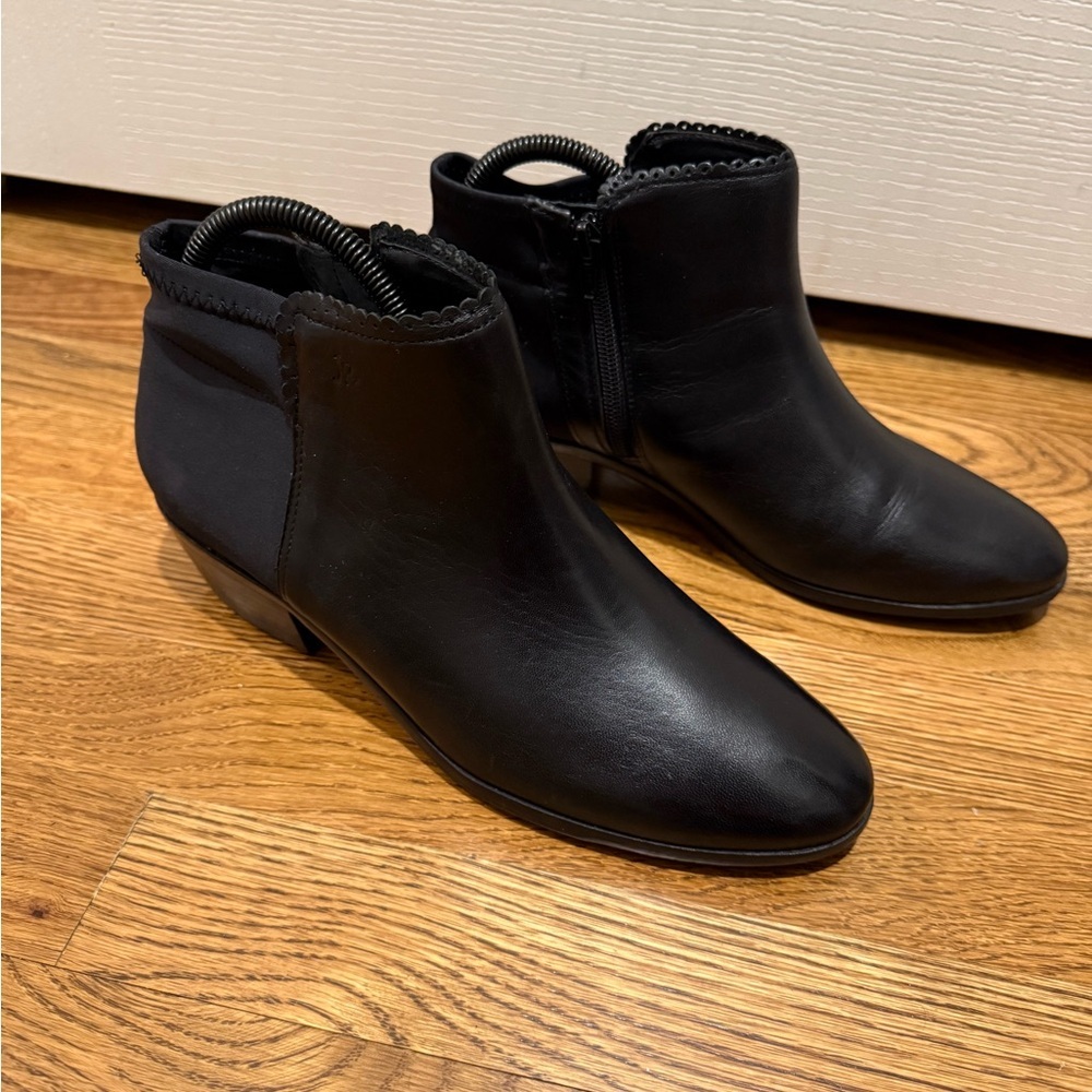JACK ROGERS  Black Ankle Boots size 8